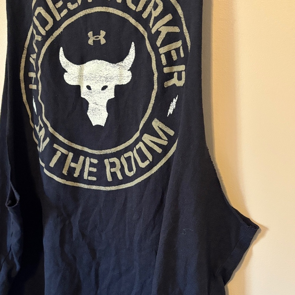Under Armour Black Tank Project Rock - Picture 9 of 9